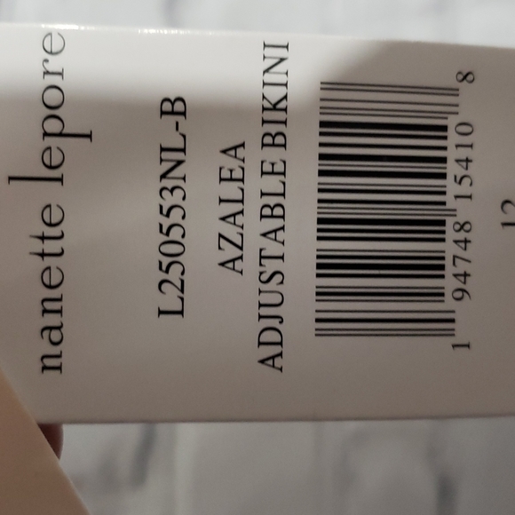 Nanette Lepore Azalea Adjustable Bikini Size 12 NWT - Picture 4 of 6